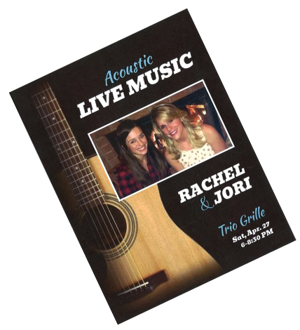 Rachel & Jori at Trio Grille April 27th